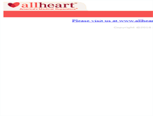 Tablet Screenshot of i.allheart.com